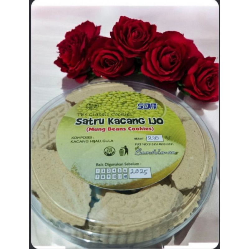 

kue satru kacang ijo 200gr