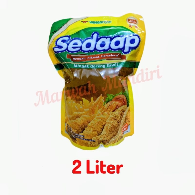 

Minyak Goreng Sedaap 2 Liter