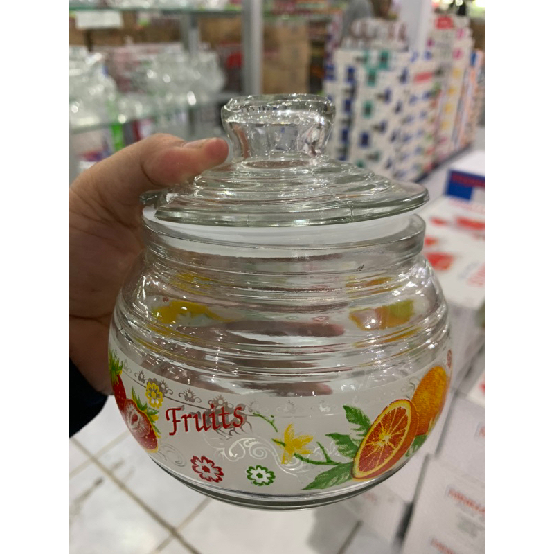 toples kaca printing 750 ml