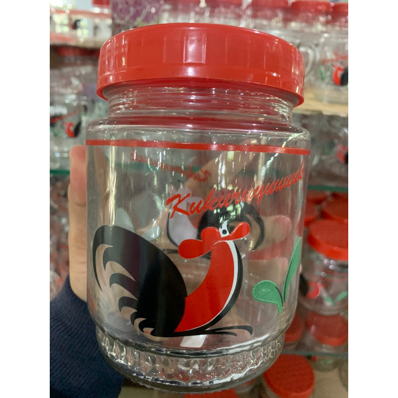 toples kaca kukuruyuk 750 ml