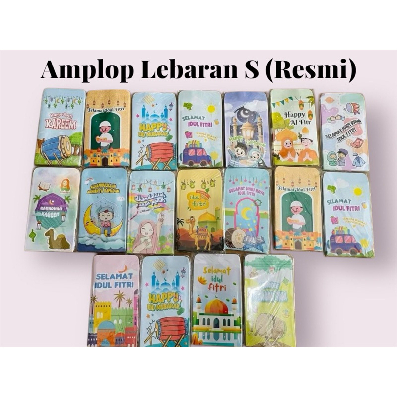 

Amplop Lebaran Uk.S Perpck isi 10pcs (2 Motif) (Osorisfunshopp)