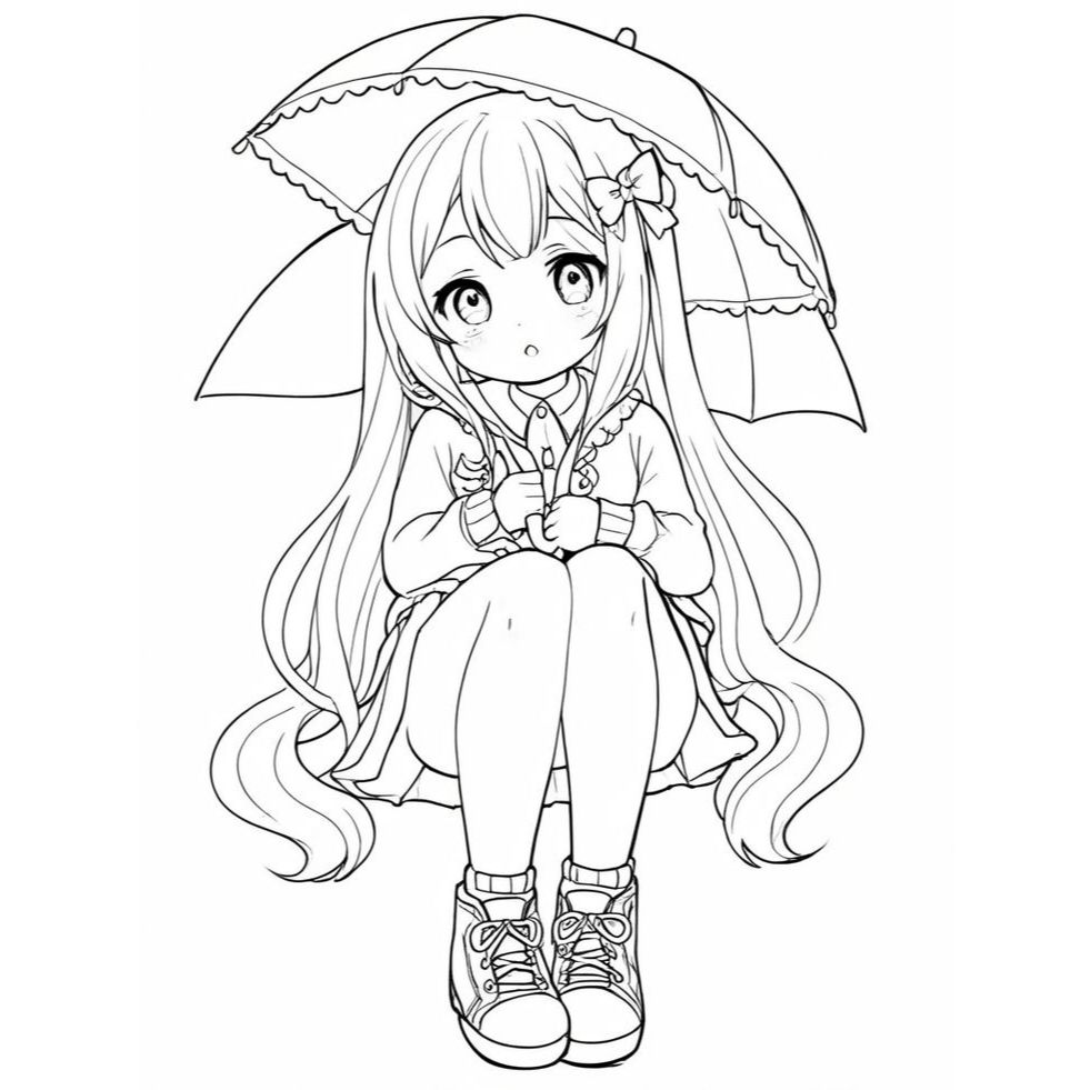 gambar mewarnai kartun lucu 20 lembar