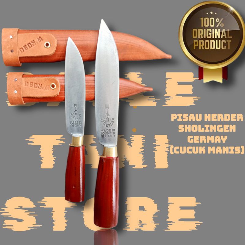 PISAU SESET  HERDER GERMANY CAP GARPU