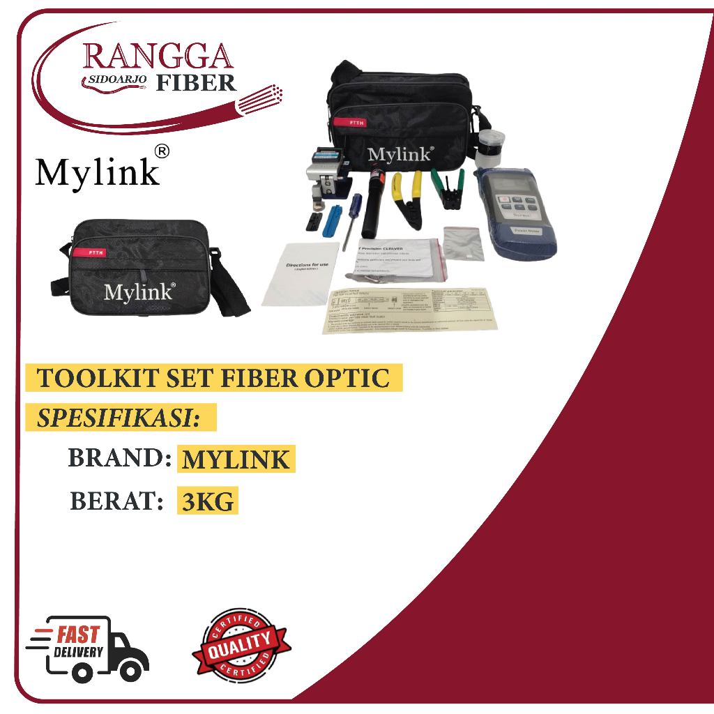 TOOLKIT SET FIBER OPTIC MYLINK ORIGINAL