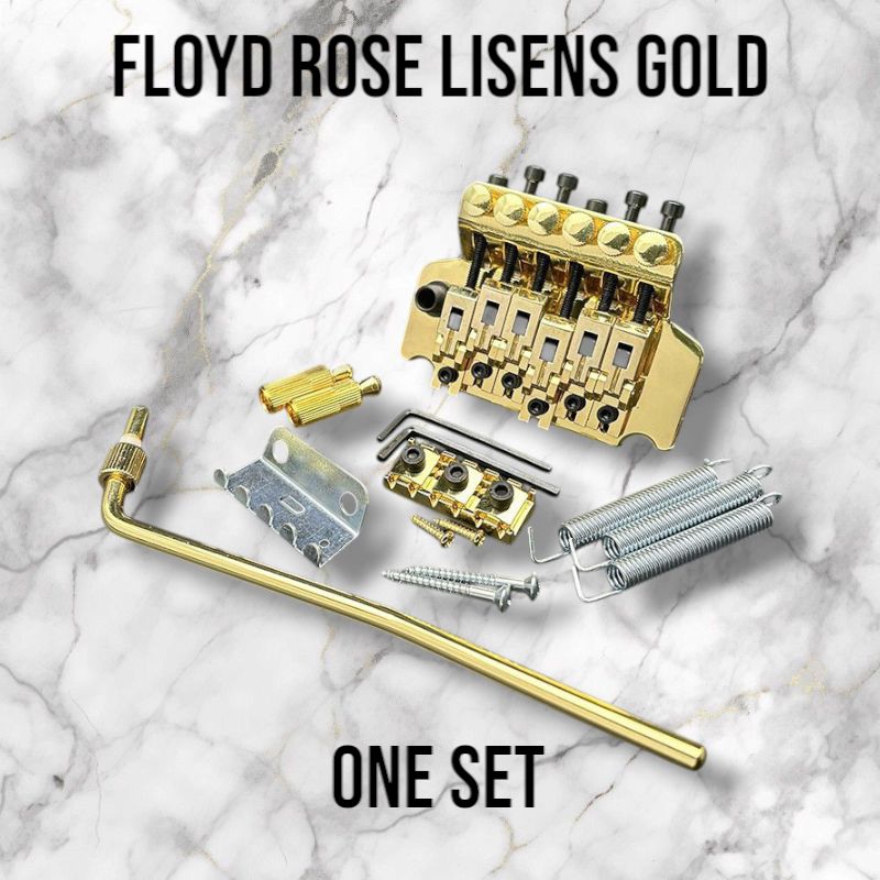 Tremolo updown Floyd rose lisens Gold