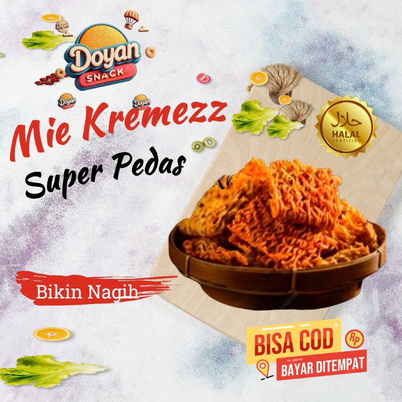 

Mie Kremes Riki Asli Super Pedas Mi Kriting Kremezz Jadul Cimahi Pojok