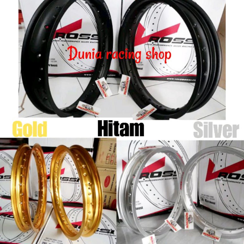 KODE P19R Sepasang Velg Rossi Pelek Rossi 14 18 16 18  16 18 185 18  185 215 18  215 25 18 25 3 18 3