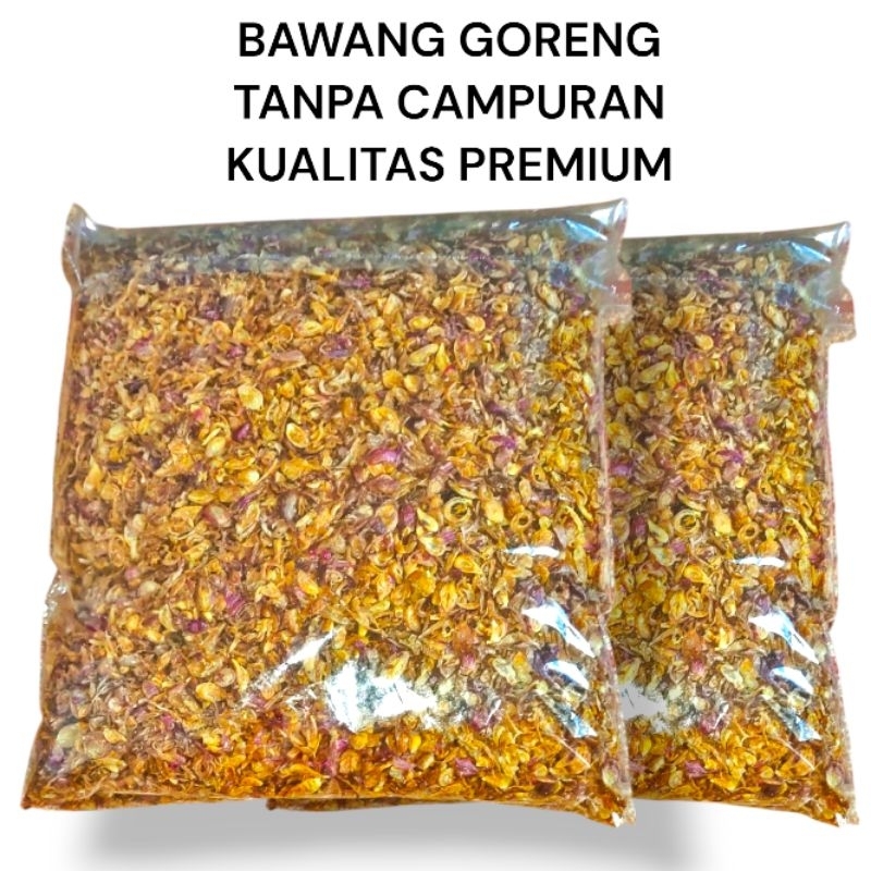 

Bawang Goreng Asli Brebes 1 kg grade B