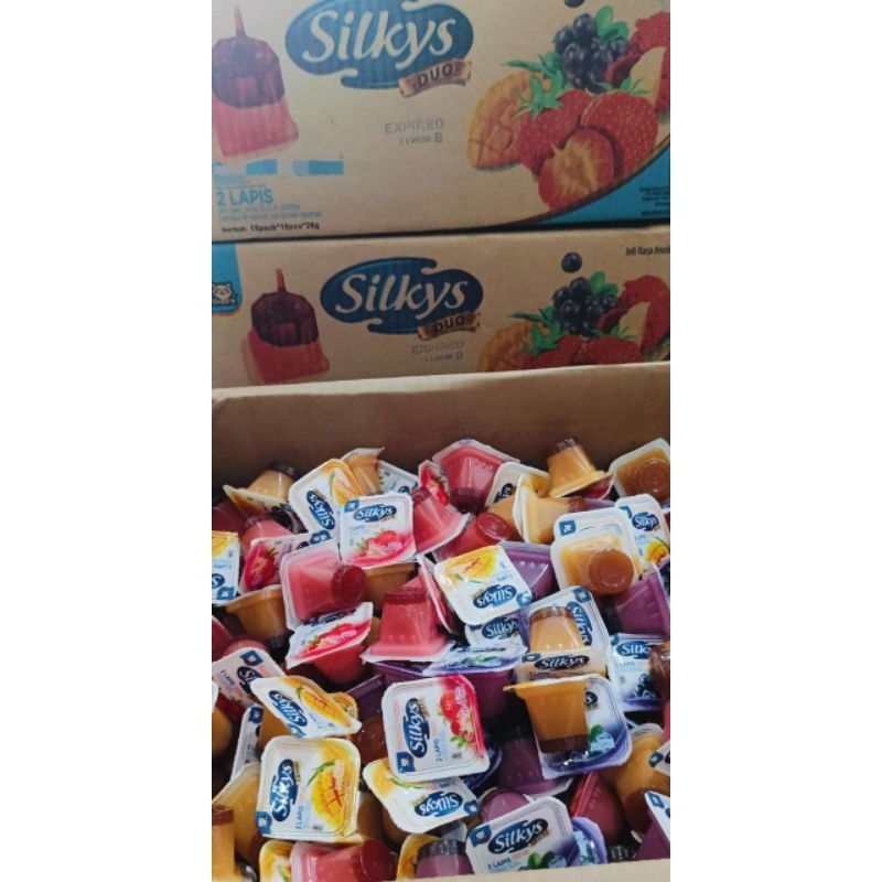 

Dshop - 1 kg silkys puding duo puding viral puding murah snack lebaran