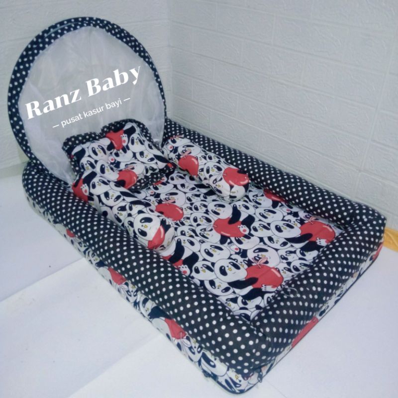 NewKasur bayi Terbaru 1 set kelambu/kasur bayi termurah/kasut bayi Doraemon/kasur bayi karakter/kasu