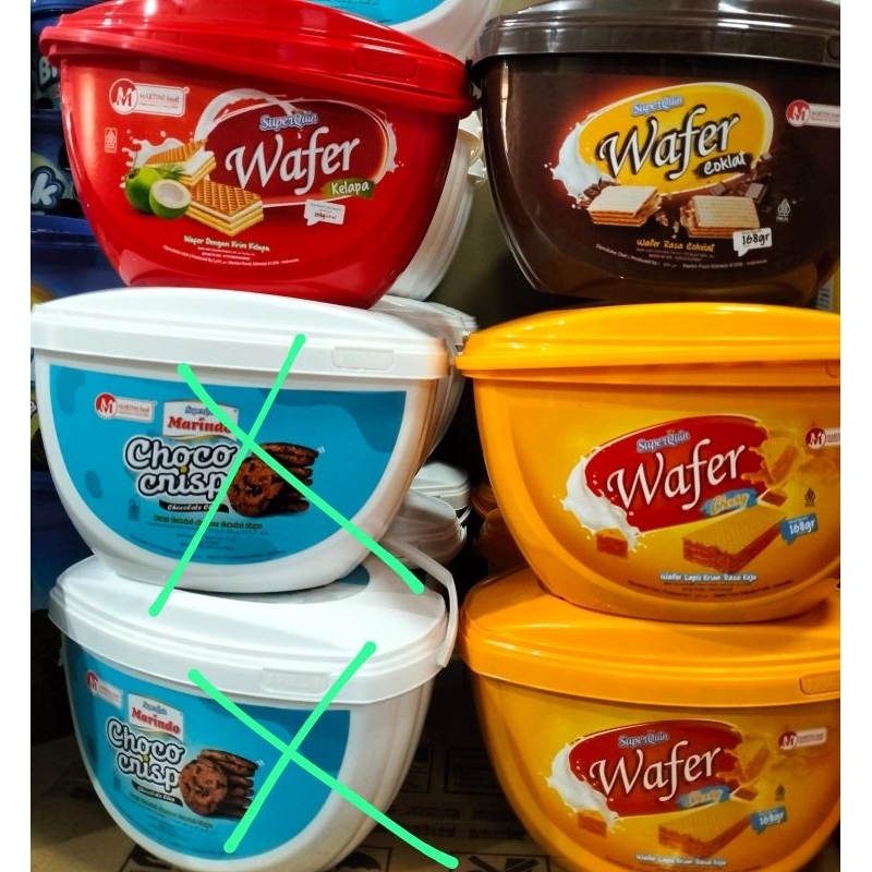 

Marindo biskuit wafer toples jajan lebaran