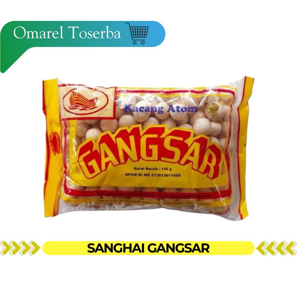 

Sanghai Gangsar | Kacang Sanghai Gangsar 140g