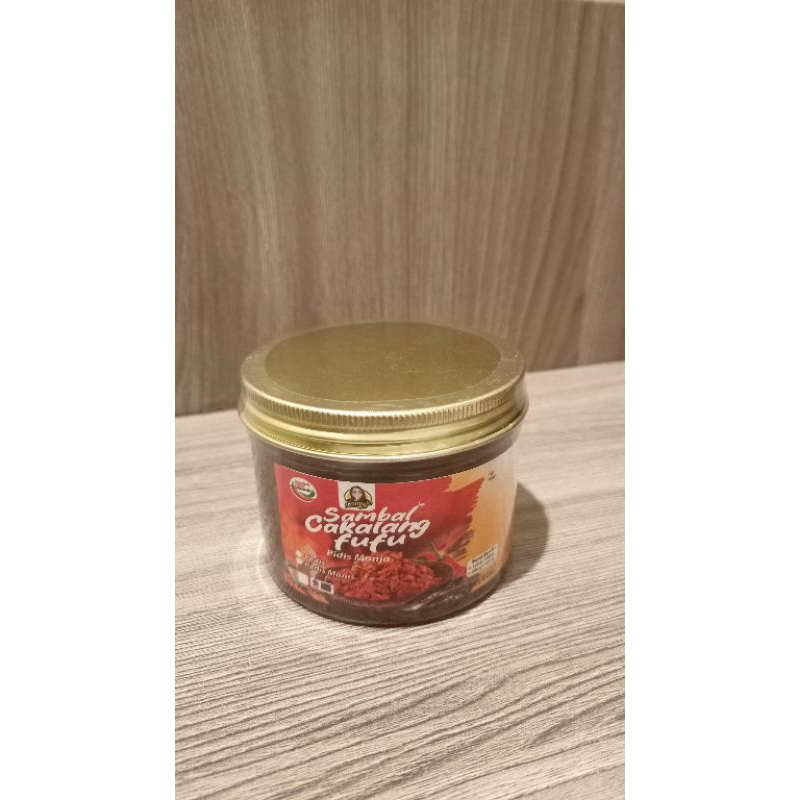 

Sambal Ikan Cakalang Fufu Pidis Manja By CAMUJO kemasan JAR 250gr