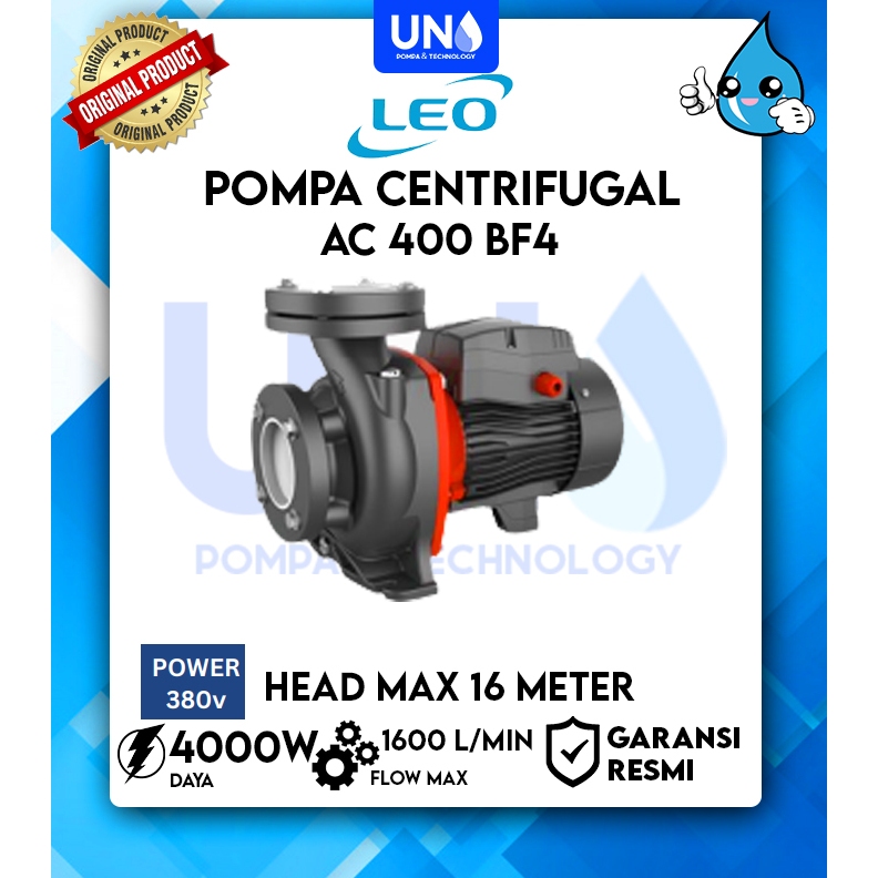 Pompa Air Centrifugal Pump LEO AC 400 BF4
