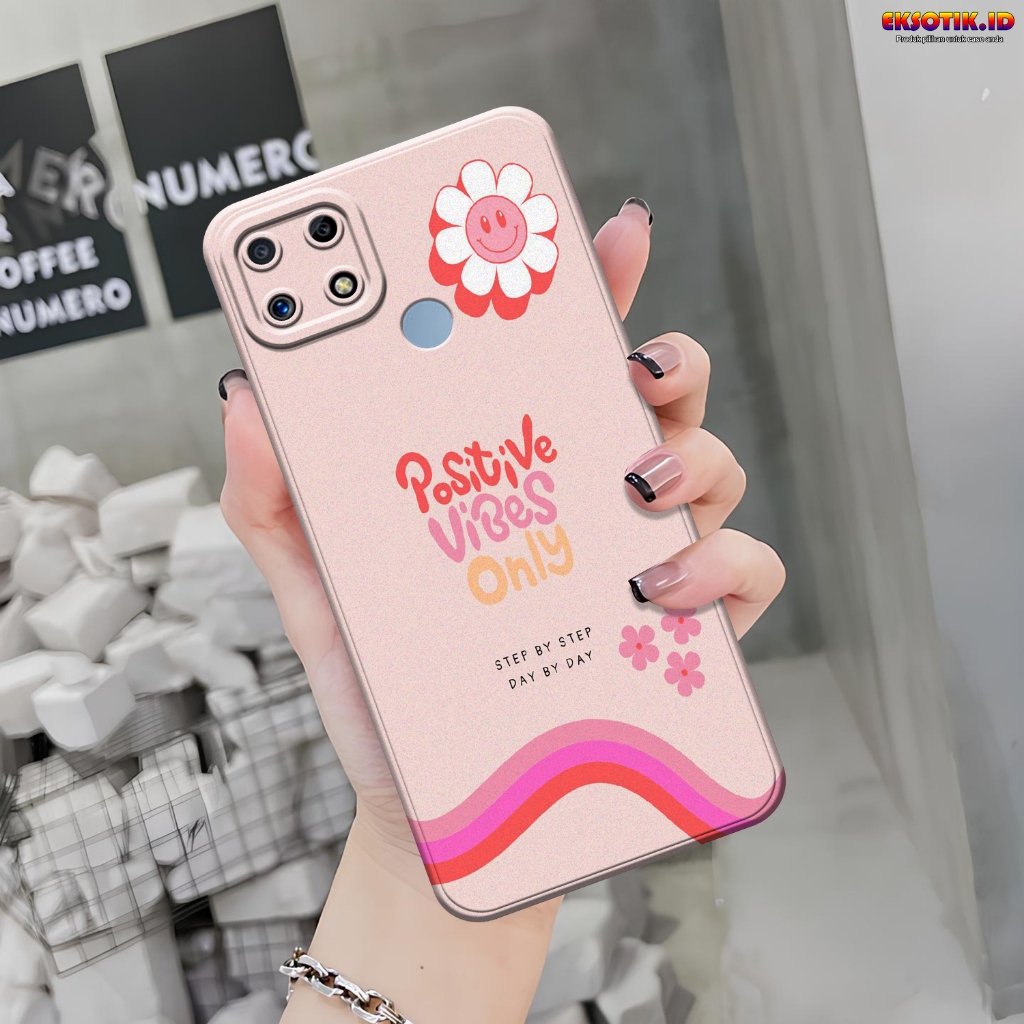 Case Realme C25 / C25s - Casing Realme C25 / C25s - Fashion Case - Silikon Realme C25 / C25s - Motif