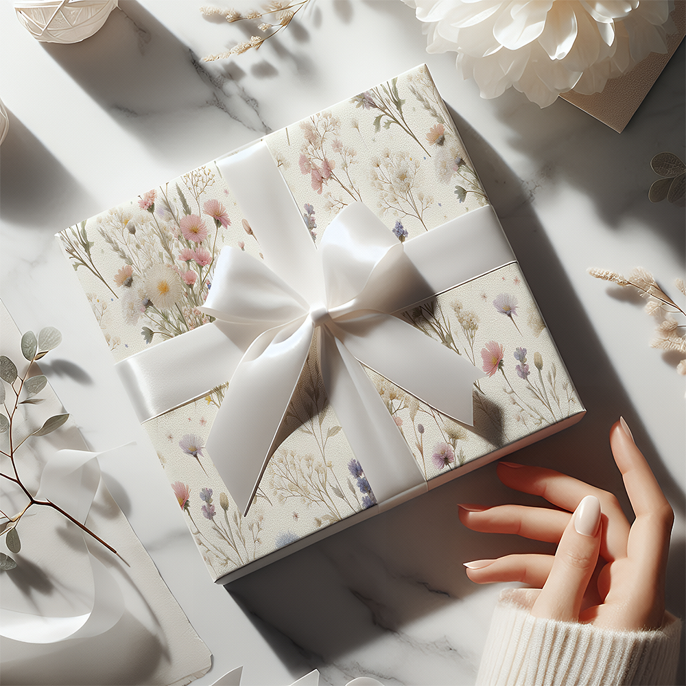 

Floral Meadows" Kertas Kado Exclusive, Wrapping Paper by Kaika Gallery