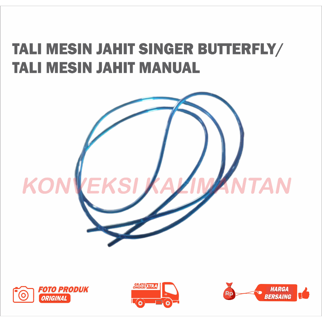 Tali Mesin Jahit Klasik Singer Butterfly / Tali Mesin Manual