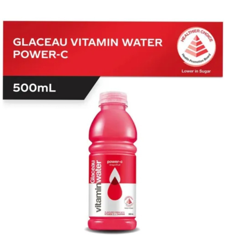 

Glaceau Power-C Dragonfruit Vitamin Wate 500ml