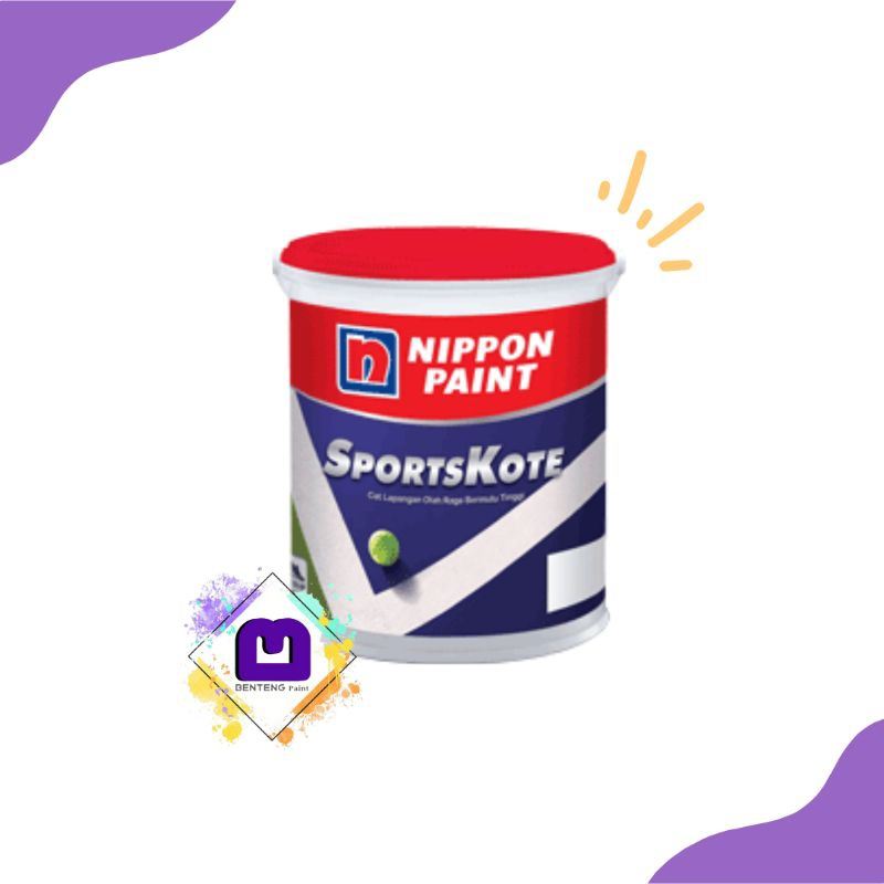 CAT LAPANGAN OLAHRAGA SPORTSKOTE NIPPON PAINT 20 KG