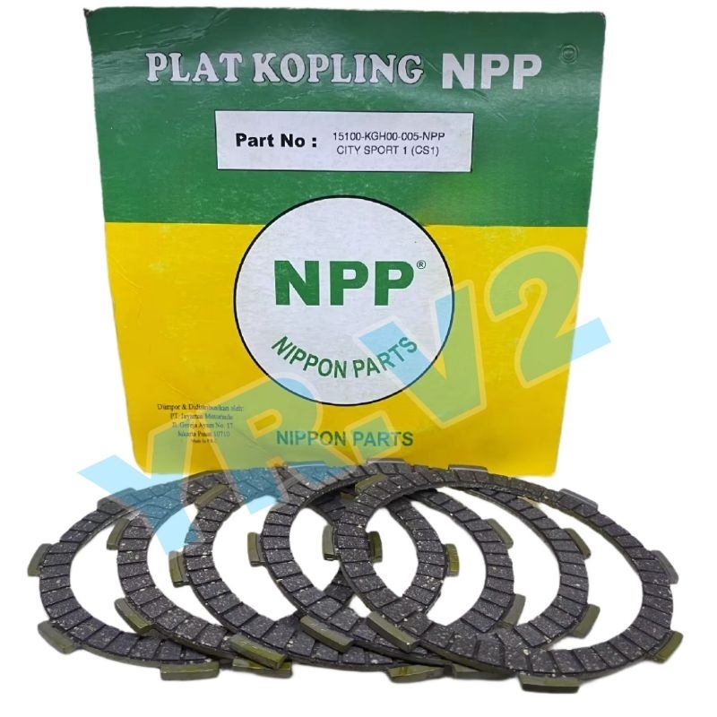PLAT KAMPAS KOPLING CS1 CS 1 CITY SPORT ONE GL PRO GL 100 CB 150 R KLX ORI NPP