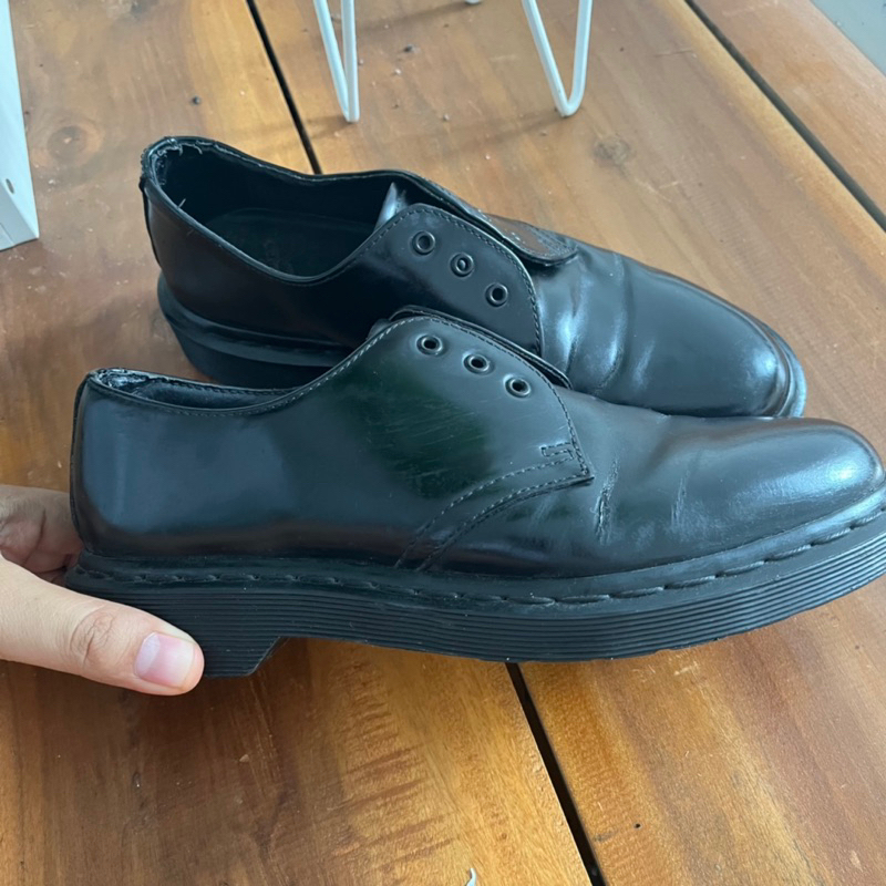 Dr martens 1461 mono black smooth size 38