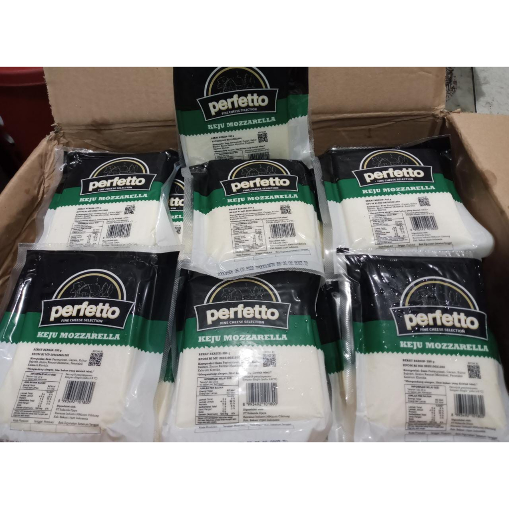 

Keju Mozarella PERFETTO 250 gr - Keju Enak