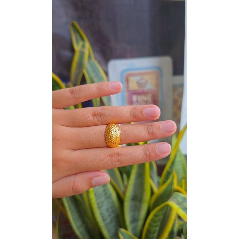 cincin kerancang emas 916