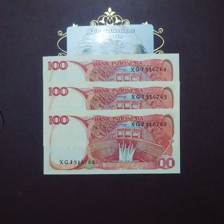 Uang Kuno 100 Rupiah Goura Seri X