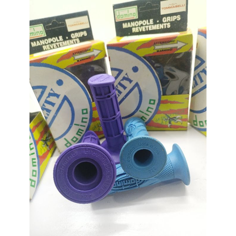 handgrip domino tommaselli italy original handgrip motocross trail se trail vintage ktm yz klx140 ts