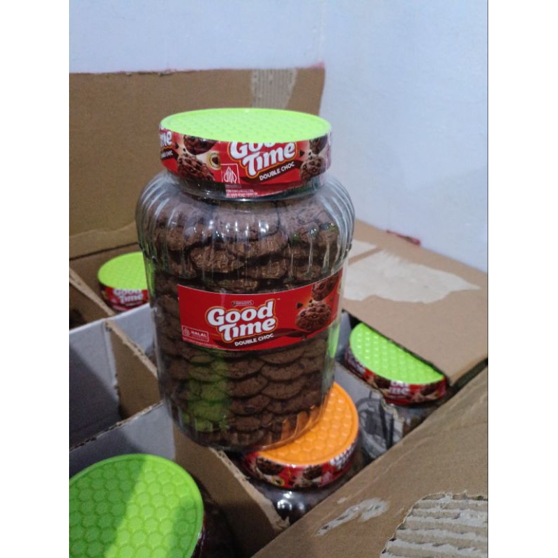 

Kue Good Time toples jumbo kaca