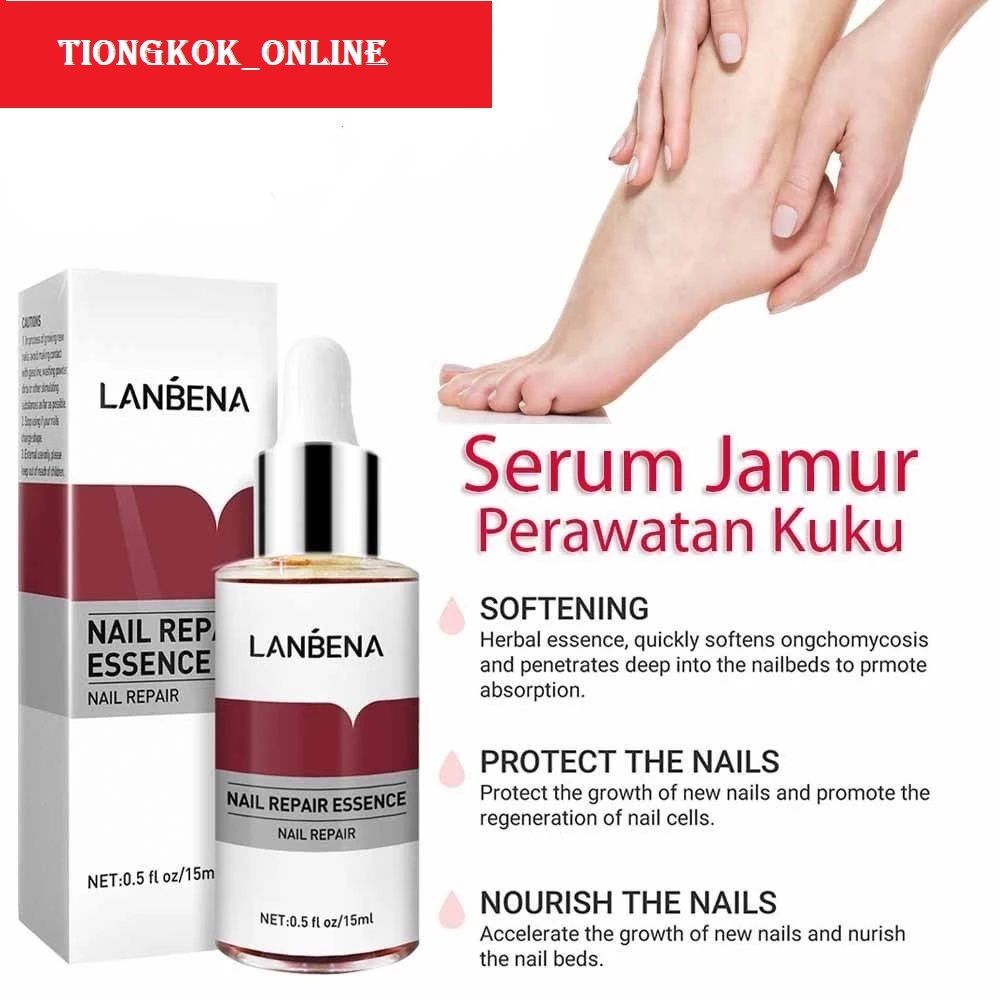 LANBENA NAIL REPAIR ESSENCE Obat Kuku Serum Jamur Kuku Perbaikan Kuku Rusak