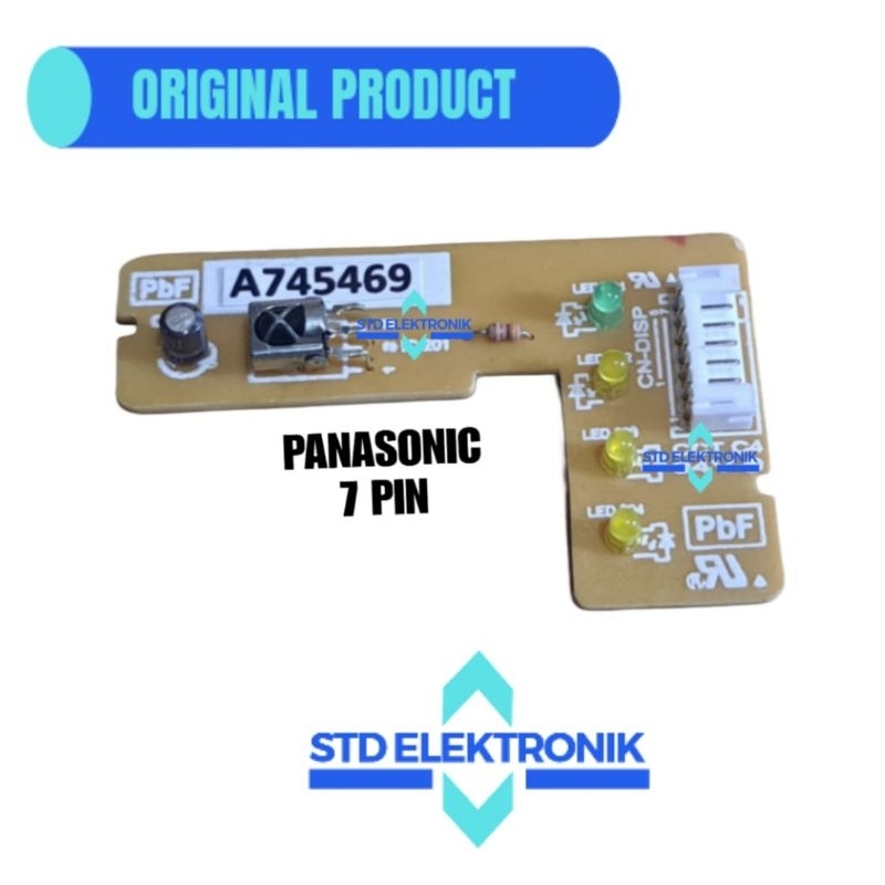 PCB Sensor AC panasonic 7 pin A745469 - Modul receiver AC panasonic kabel soket 7 pin