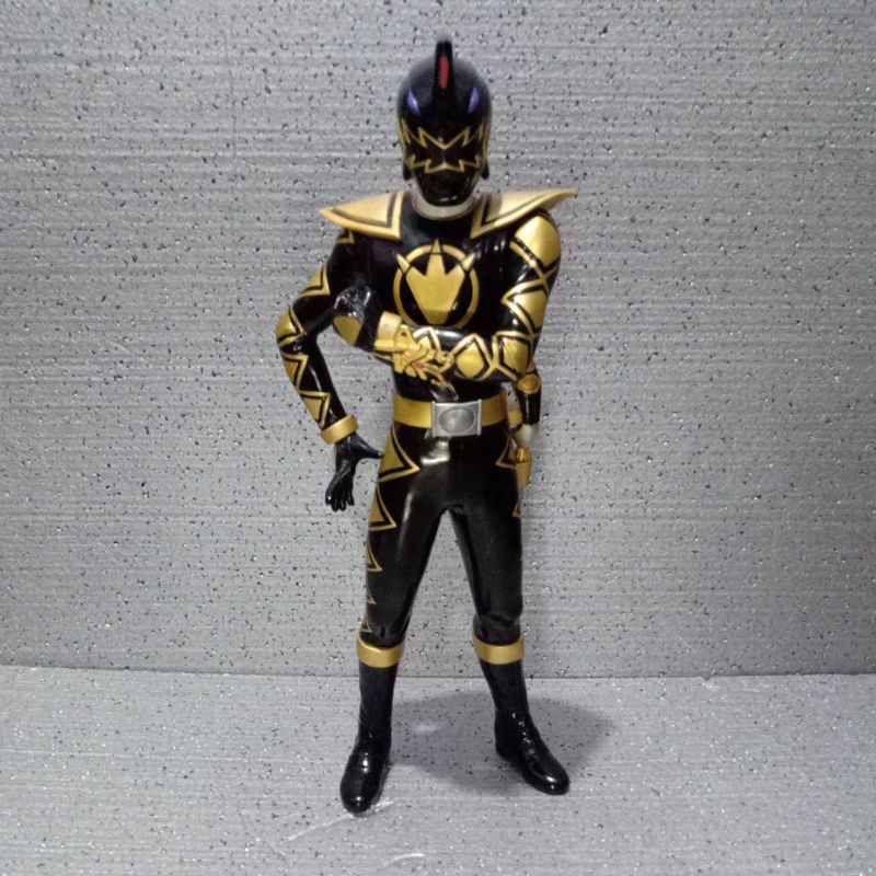 Figure Sofubi RHS 30 cm Power Rangers Dino Thunder Black Ranger / Super Sentai AbaRanger Black Origi