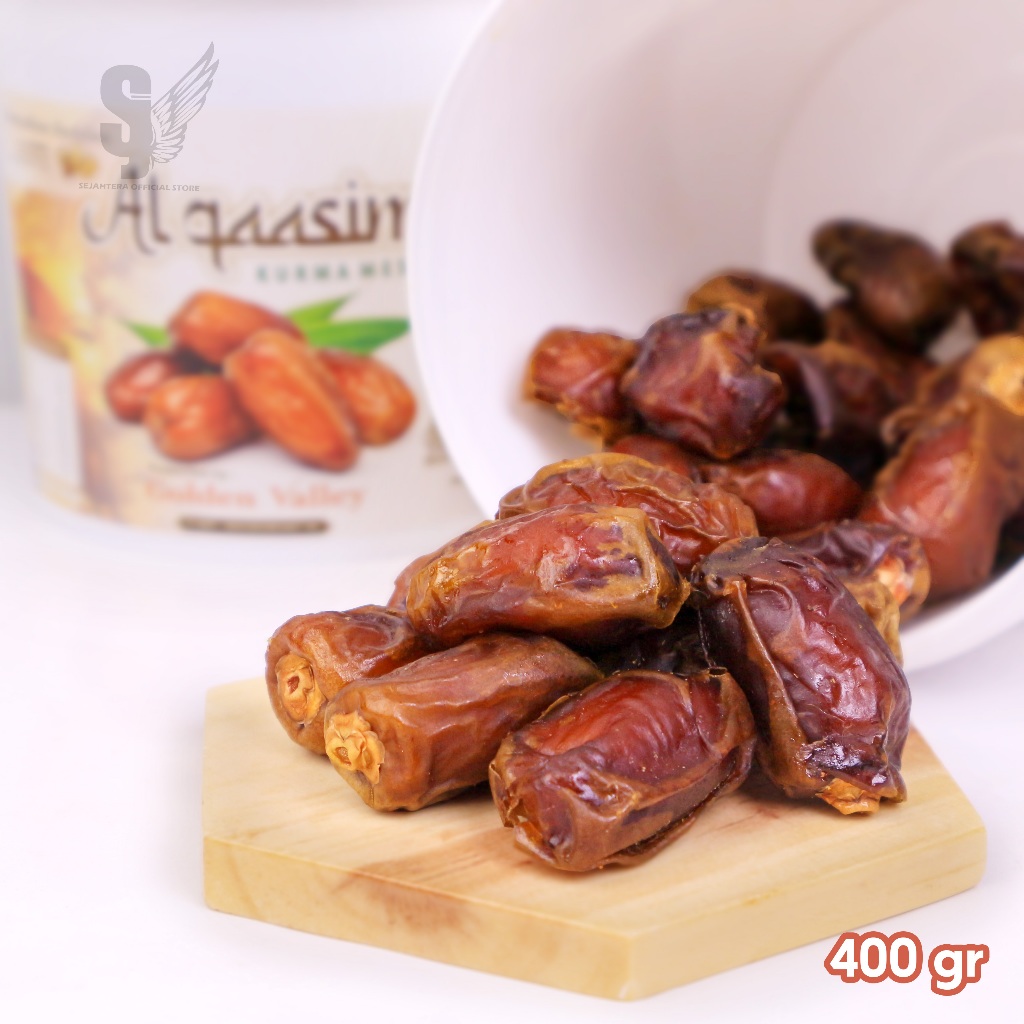 

QH223344 - Kurma Ember AL - QAASHIEM Kurma Mesir kemasan Ember 400gr Korma Arab Berkualitas Manis Legit