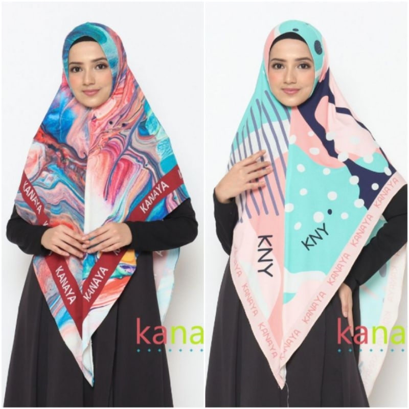 KHIMAR DAILY JERSEY MOTIF NEW BY KANAYA