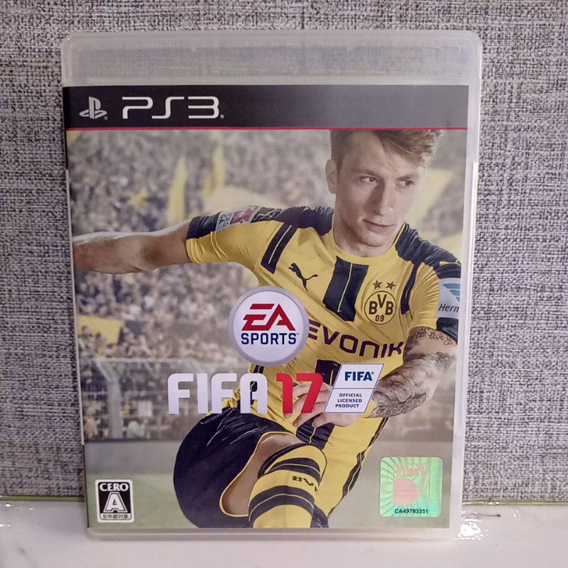 BD CD KASET ORIGINAL PS3 Fifa 17 Jpn Bahasa Jepang Box dan Cover Original