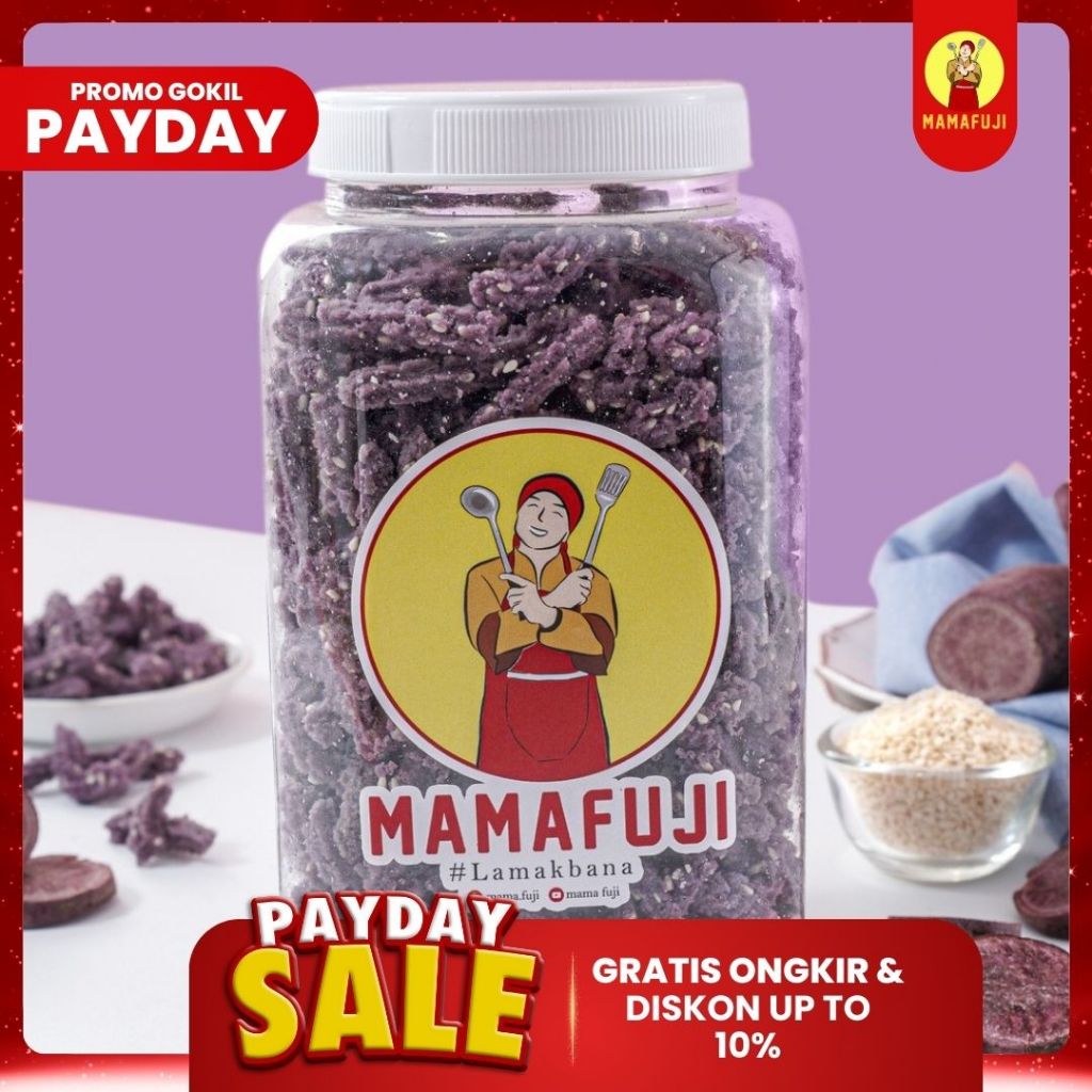 

Mamafuji - Kue Akar Rasa Ubi Ungu (Taro) 850gr