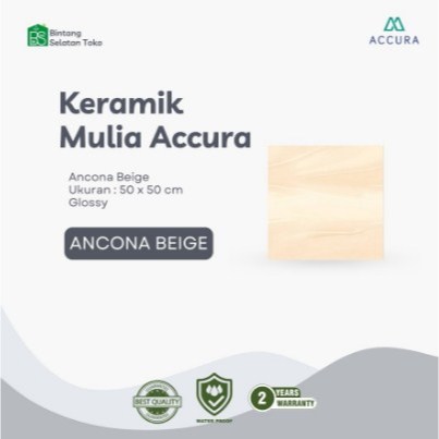 Keramik Mulia Accura Glossy 50 x 50 cm