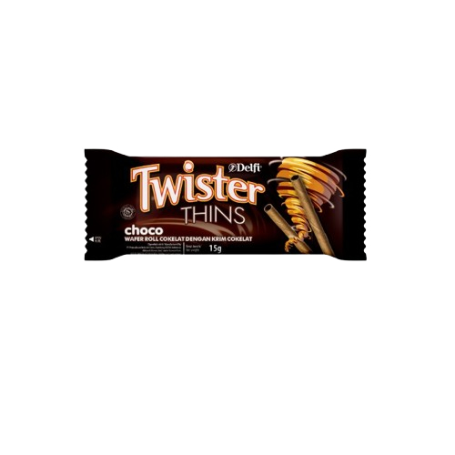 

DELFI TWISTER THINS CHOCO 20 GR 8991001781000