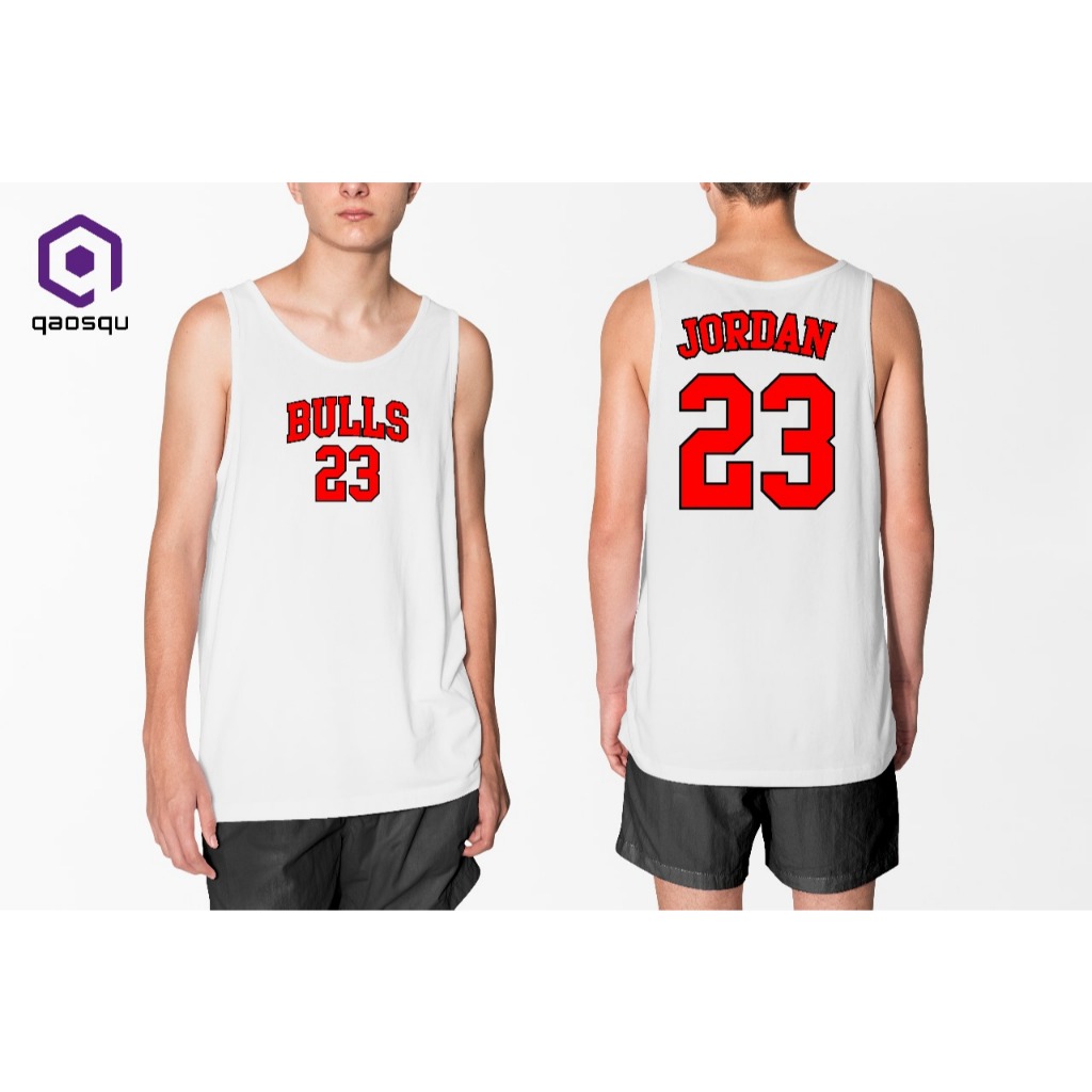 kaos baju JORDAN Singlat Pria Gym/basket/santai DLL