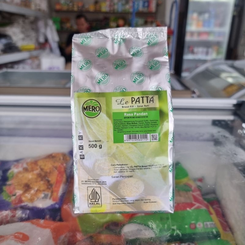 

Le Patta Bread Fill Isian Roti Pandan Srikaya 500g
