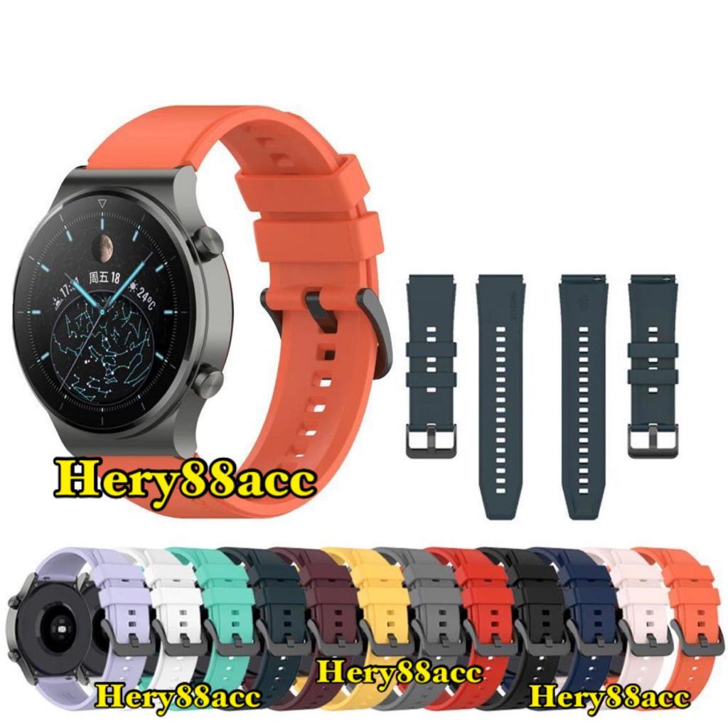 Strap Smartwatch Mito Gear 50 Pro Rubber Tali Jam Tangan - Hitam