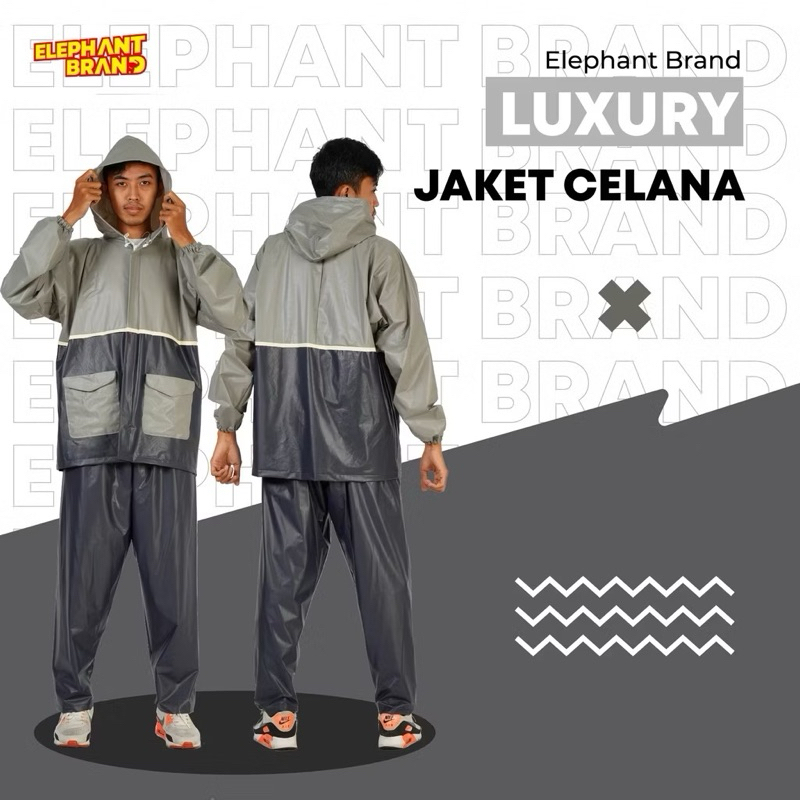 Elephant Brand Jas Hujan - Luxury JAS HUJAN ELEPHANT / JAS HUJAN DEWASA MURAH / TERBAIK