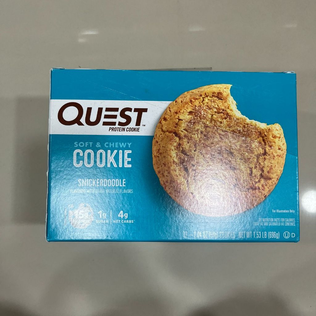 

Quest Nutrition Protein Cookie Snickerdoodle 12x58g