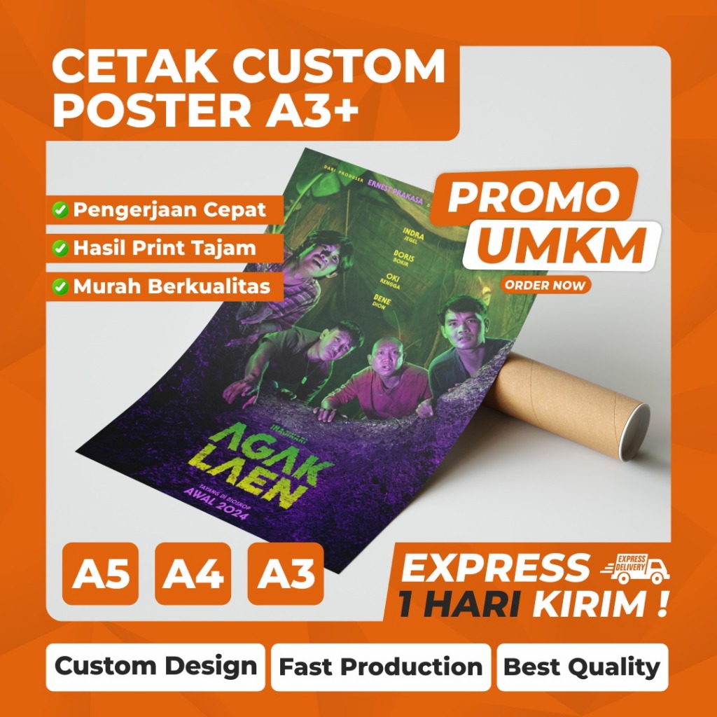 

CETAK ART CARTON A3+ ( 260gr/ 310gr ) | CETAK POSTER | CETAK UNDANGAN