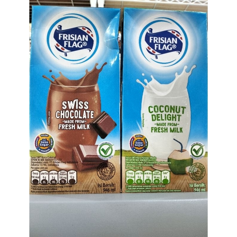 

Frisian Flag UHT Milk Susu UHT 1L Lokal HALAL