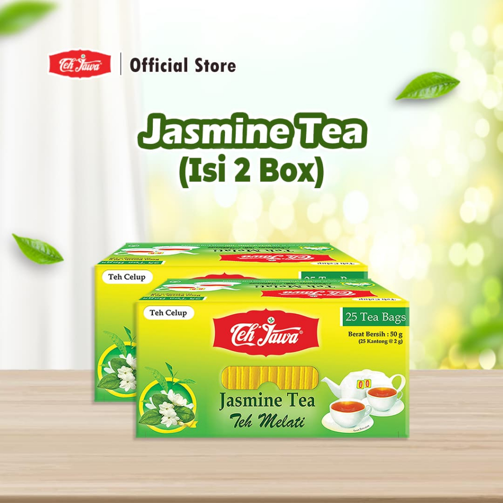 

[TWINPACK] Teh Jawa Jasmine Tea Enveloped Celup isi 25