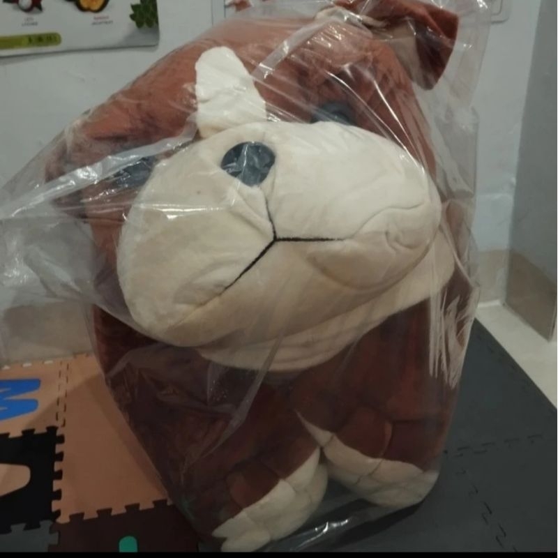 Boneka Anjing Lucu (Lembut dan adem) Ukuran XL