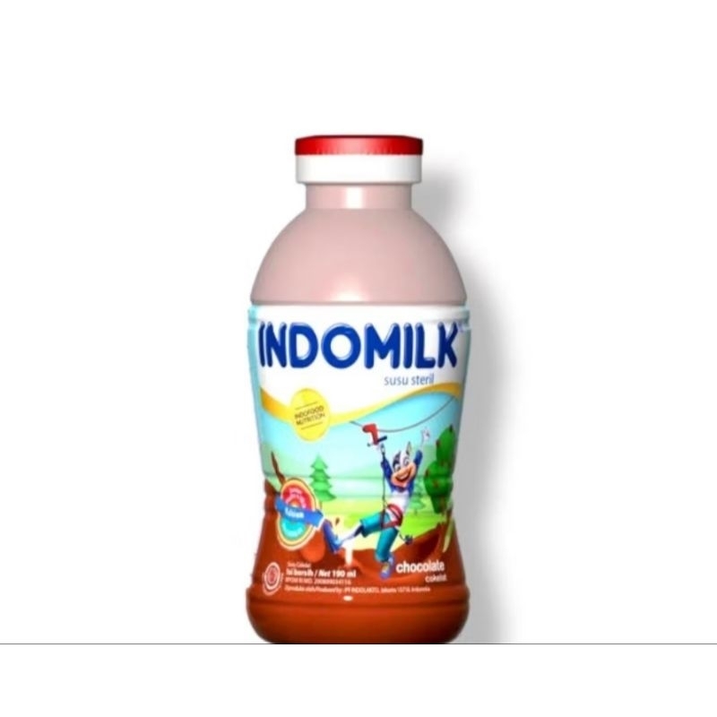 

Susu Indomilk botol 190ml coklat/stroberi/melon