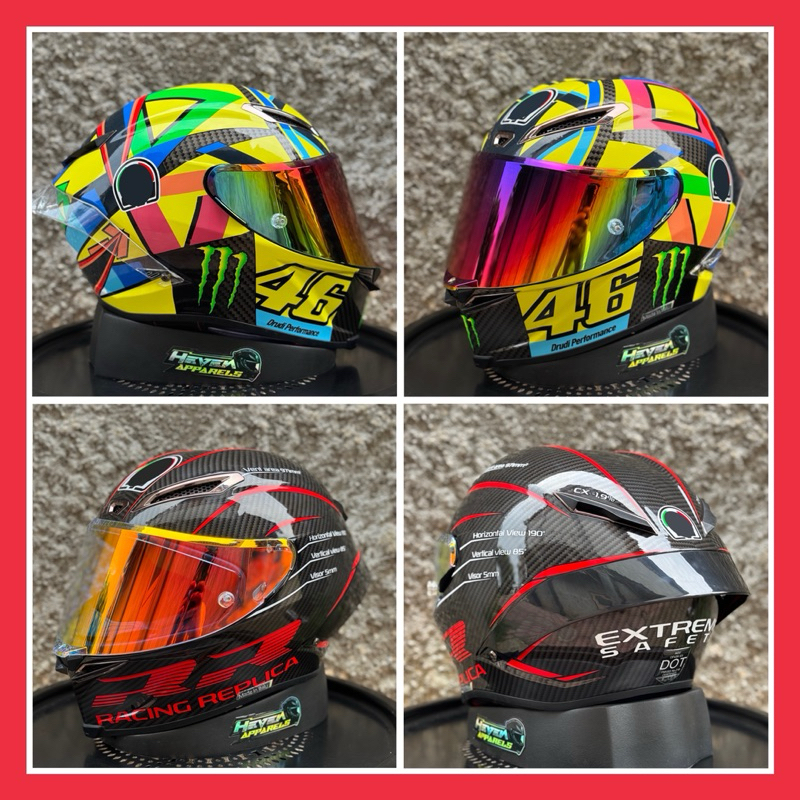 Helm Pista Gpr Gprr clone premium